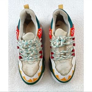 FARM RIO • Multi Beaded Platform Sneakers